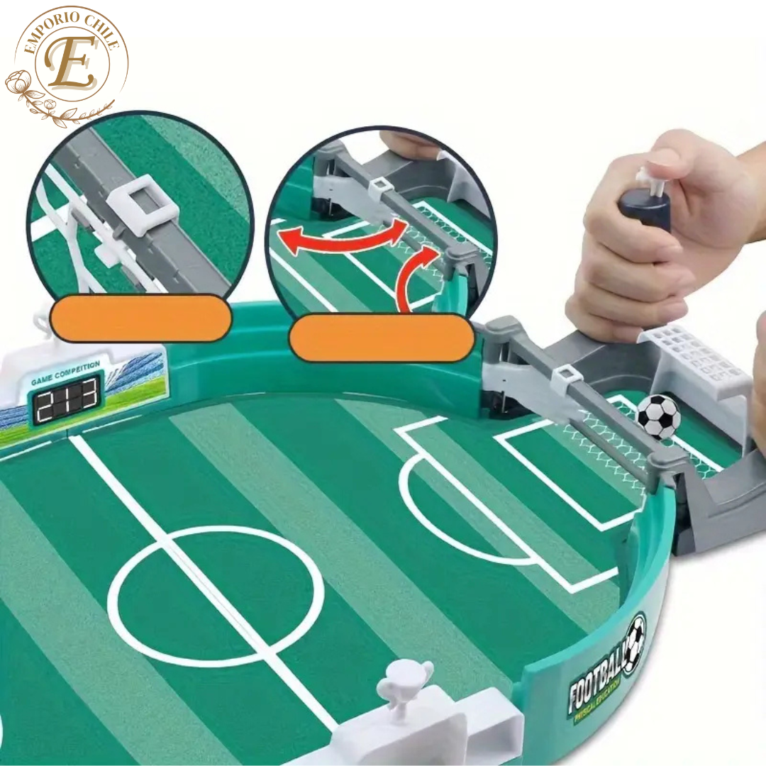 Juego de Fútbol de Mesa para 2 Jugadores